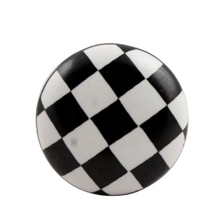 Chess Flat Ceramic Wine Stopper